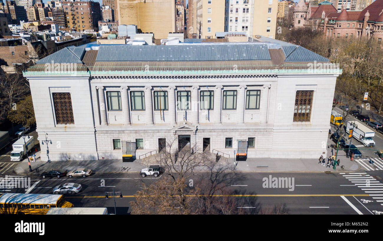 New York Historical Society Museum & Library Foto Stock