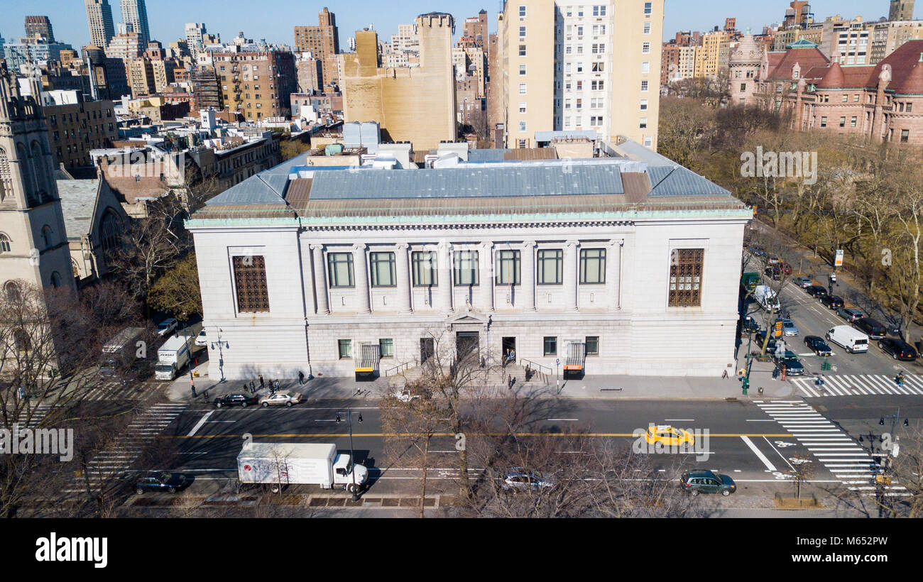 New York Historical Society Museum & Library Foto Stock