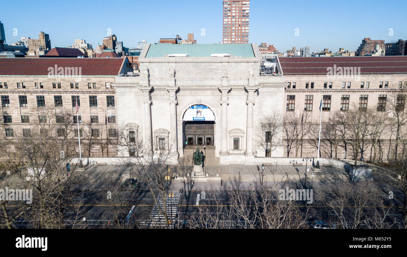 Il Museo Americano di Storia Naturale di New York City, Stati Uniti d'America Foto Stock