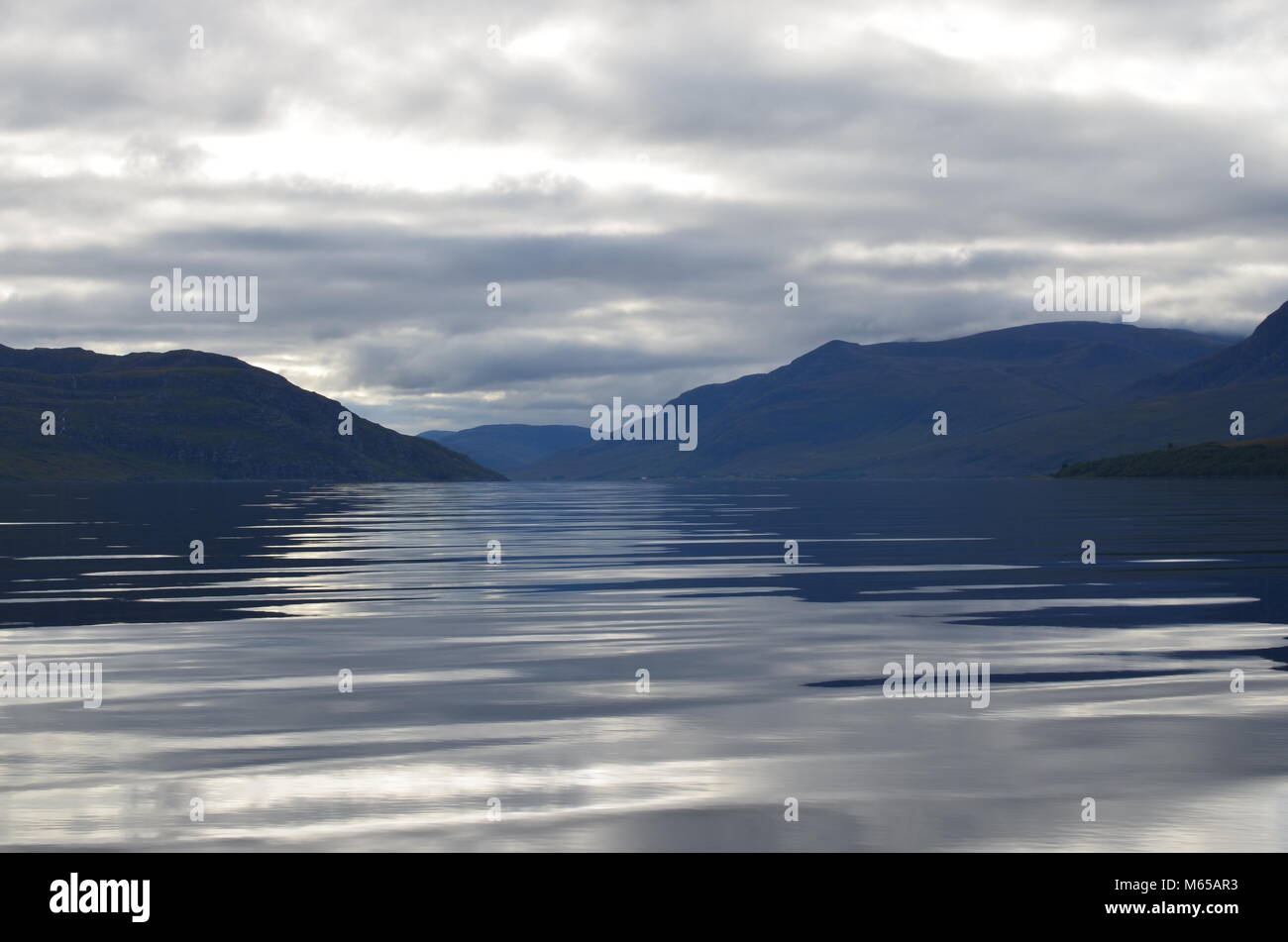 Poco Loch Ginestra Foto Stock
