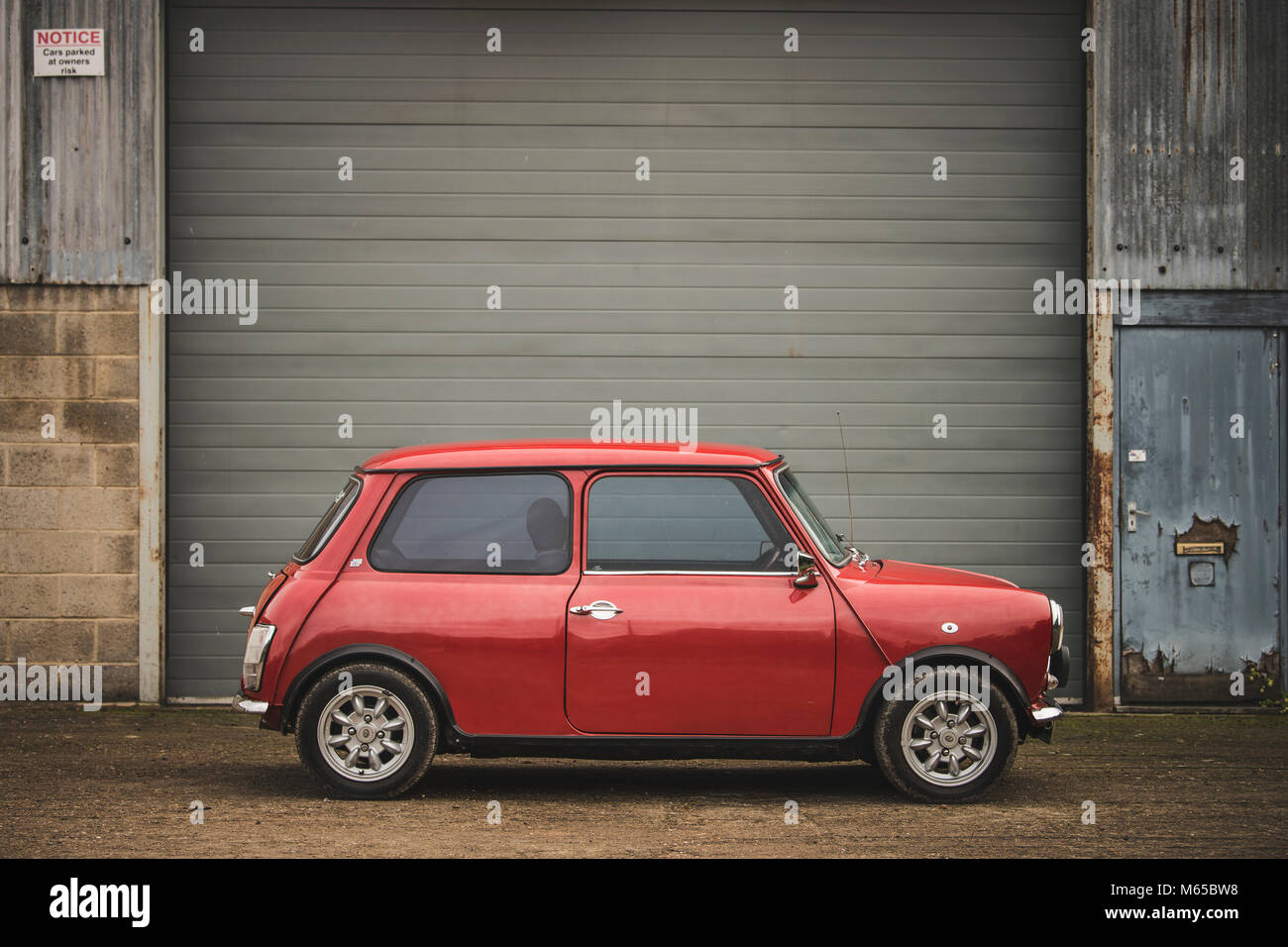 Il grande British Mini Foto Stock
