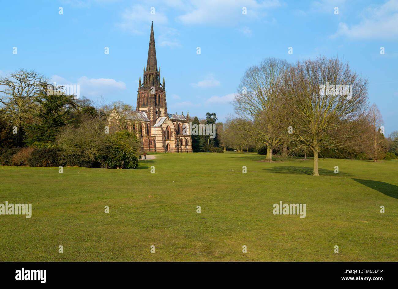 La cappella a Clumber Park nel Nottinghamshire Foto Stock