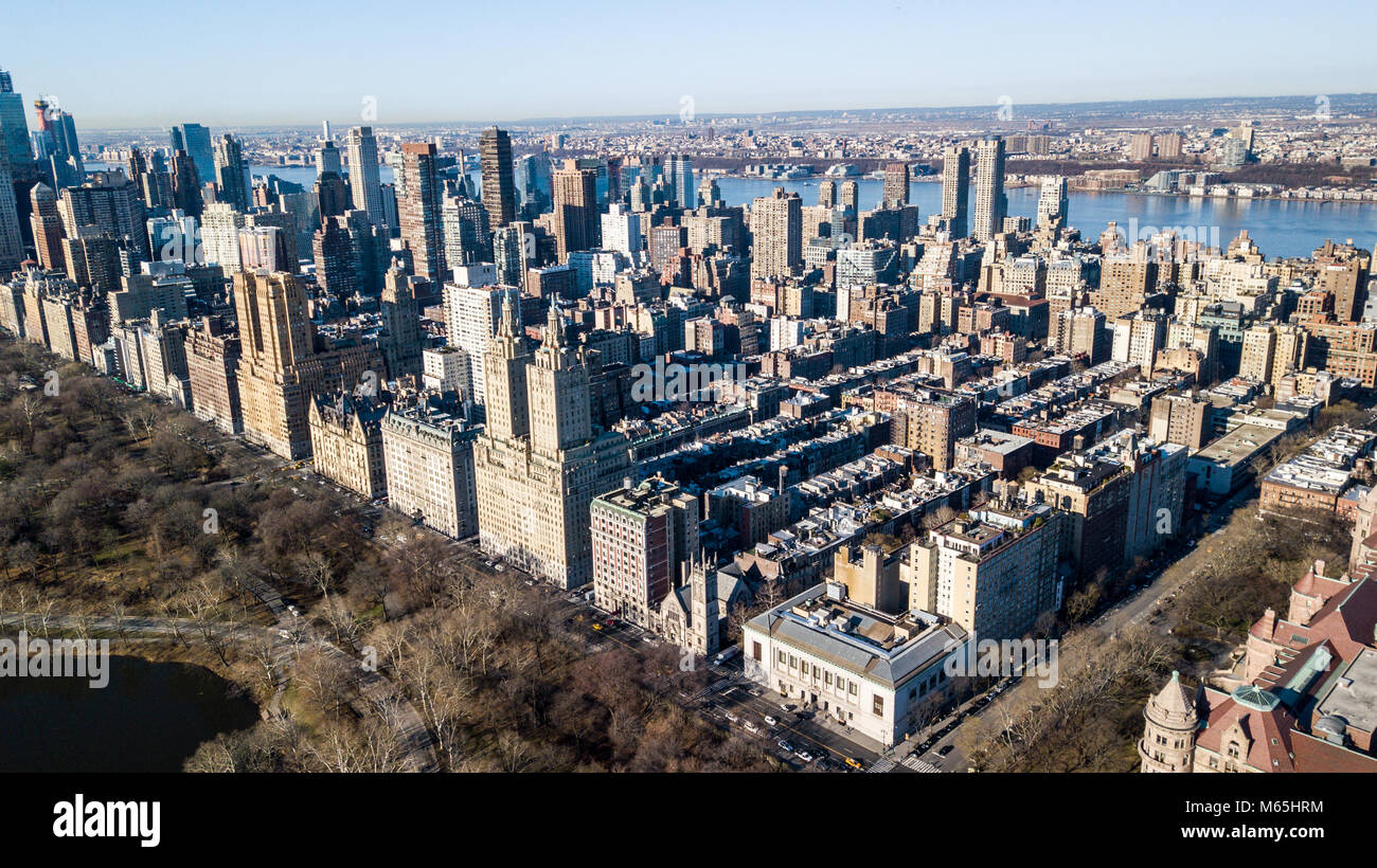 Upper West Side di Manhattan, New York City, Stati Uniti d'America Foto Stock