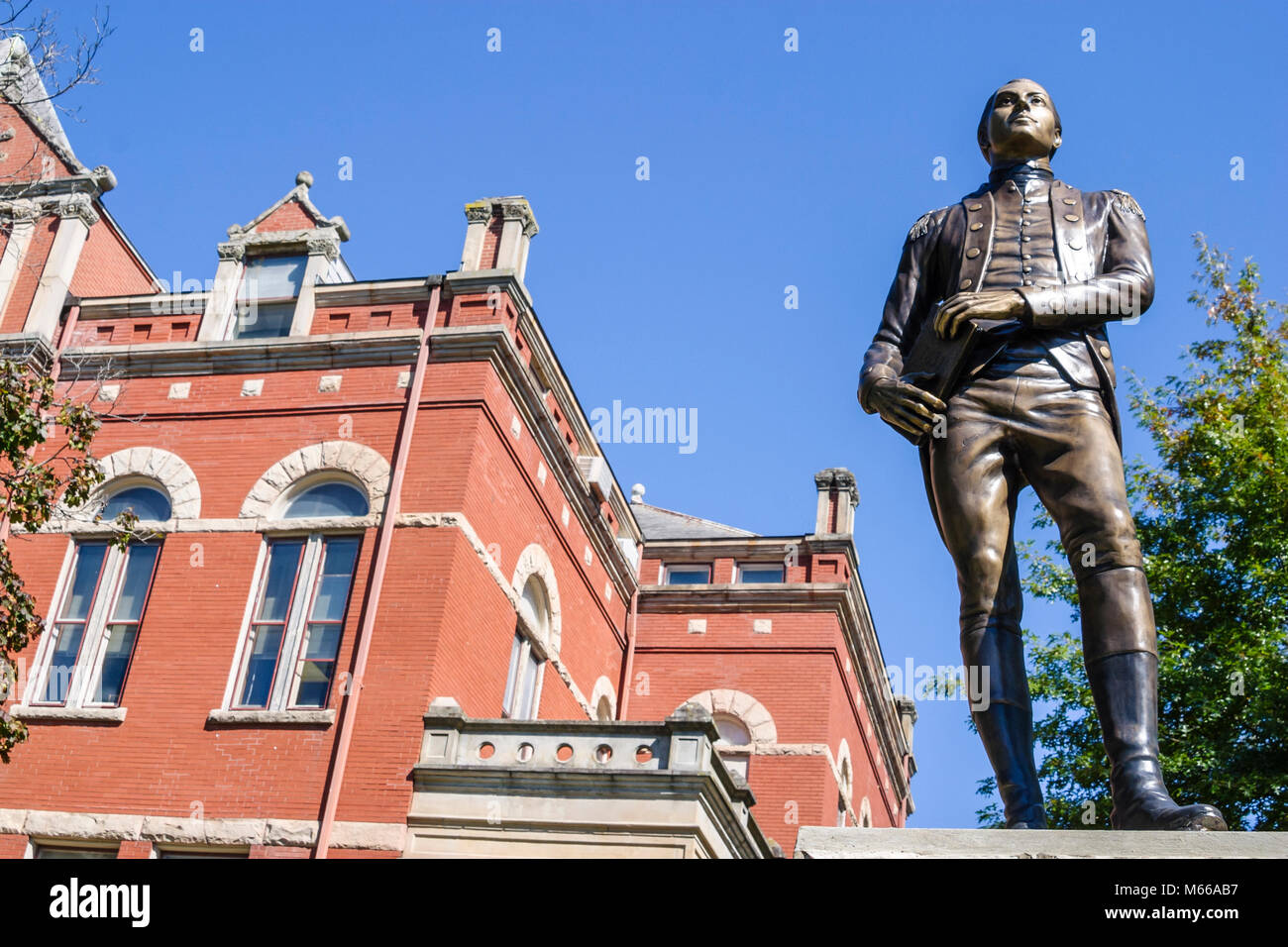 West Virginia, Appalachia Fayetteville Court Street, Tribunale della contea, sistema giudiziario, decisioni legali, giustizia, sentenza, sentenza, legge, Marquis de LaFayett Foto Stock