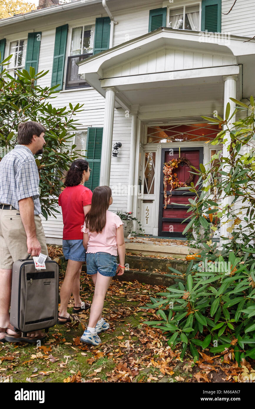 West Virginia Greenbrier County, Lewisburg, Washington Street, The Great Oak Bed & Breakfast, alloggio, casa lontano da casa, alloggio, famiglia famiglie genitore p Foto Stock