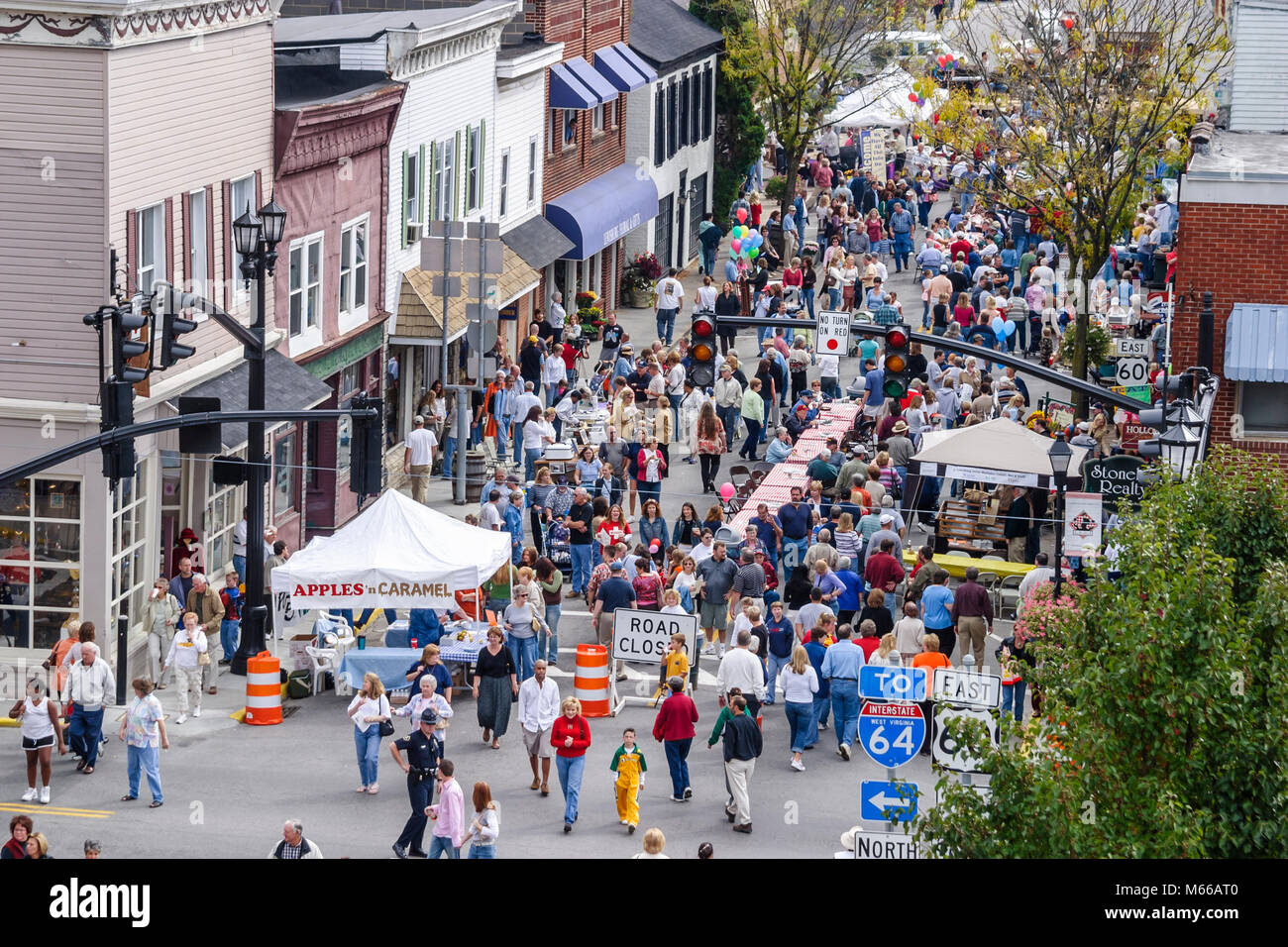 West Virginia Greenbrier County, Lewisburg, Washington Street, Taste of