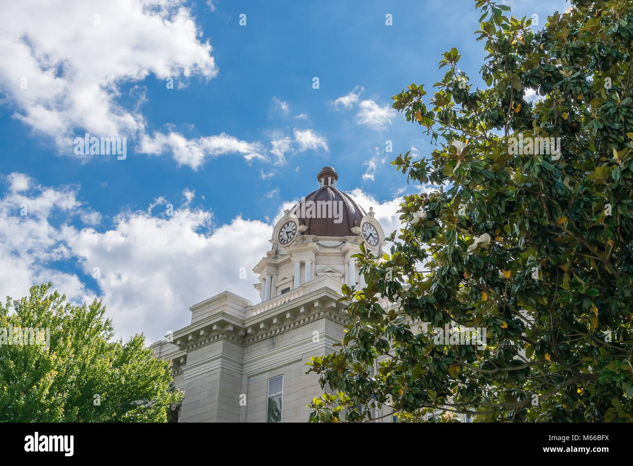 La Contea di Lee, Mississippi Courthouse. Foto Stock