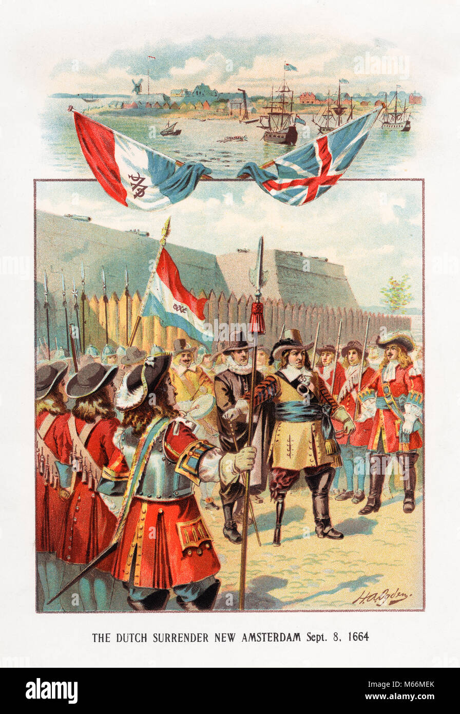 1600s PETER STUYVESANT GOVERNATORE OLANDESE SI ARRENDE NEW AMSTERDAM ALLA LINGUA INGLESE 8 settembre 1664 NEW YORK CITY AMERICA coloniale - kh13298 CPC001 HARS NYC POLITICA DI UNIFORMI PER UNA PERSONA CON ALTRI NEW YORK CITTÀ NEW YORK CITY 1600s colonie maschi arrendersi 1664 etnia caucasica direttore generale governatore NEW AMSTERDAM NUOVO NETHERLAND in vecchio stile persone 8 SETTEMBRE STUYVESANT SI ARRENDE gamba di legno Foto Stock