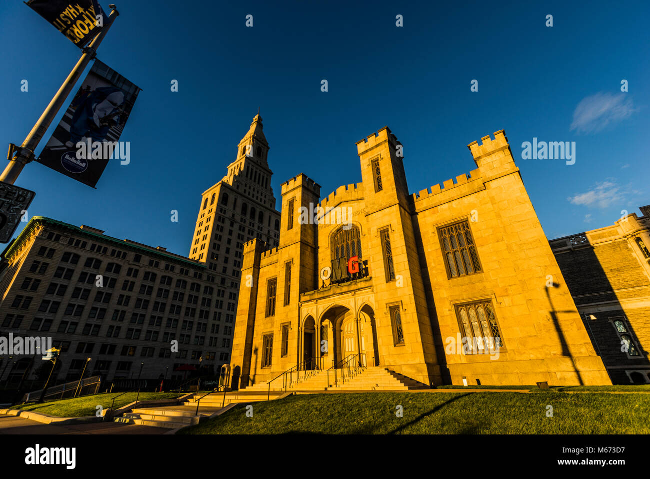 Wadsworth Ateneo   Hartford, Connecticut, Stati Uniti d'America Foto Stock