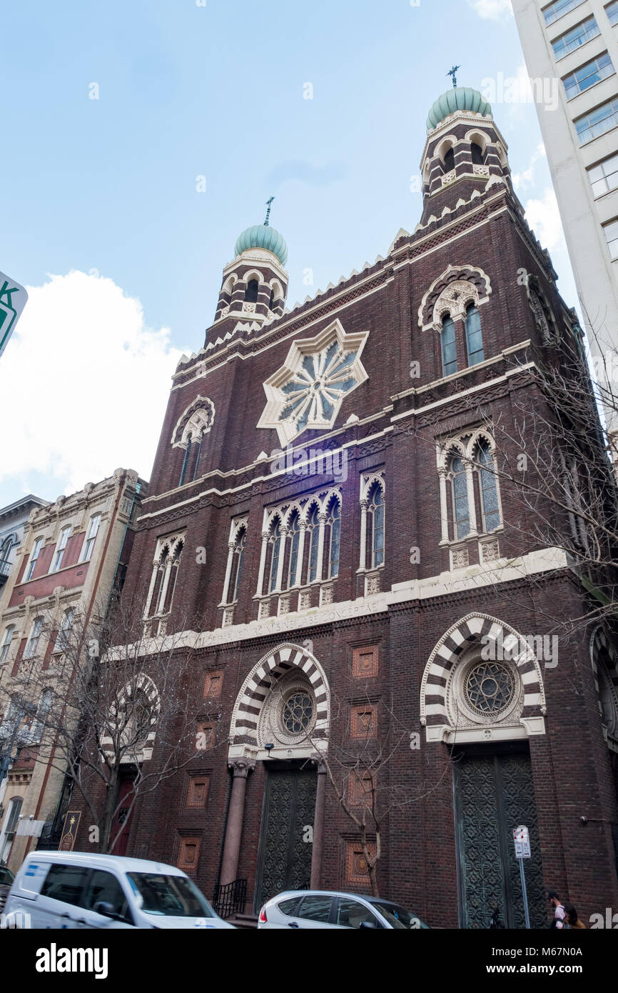 New Orleans, Feb 21: vista esterna del centro storico di Immacolata Concezione la Chiesa Gesuita su FEB 21,2018 a New Orleans, Louisiana Foto Stock