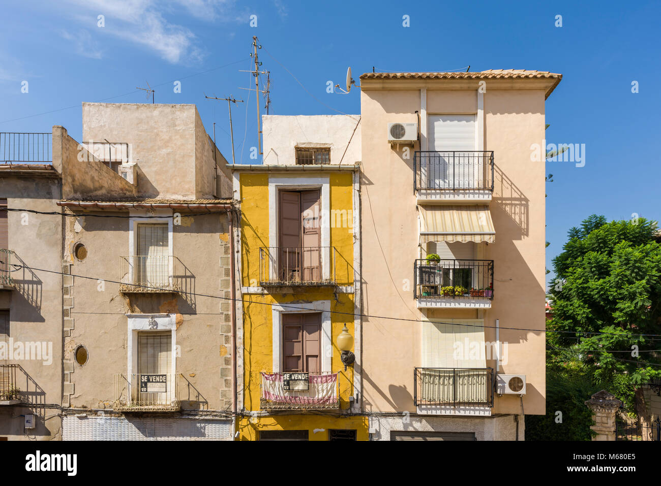 Appartamenti nella città di Orihuela, Provincia di Alicante, Spagna. Foto Stock