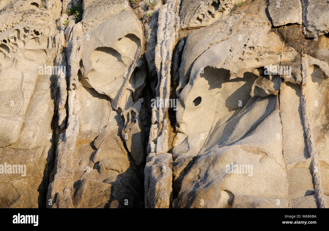 Splendide rocce sullo sfondo Foto Stock