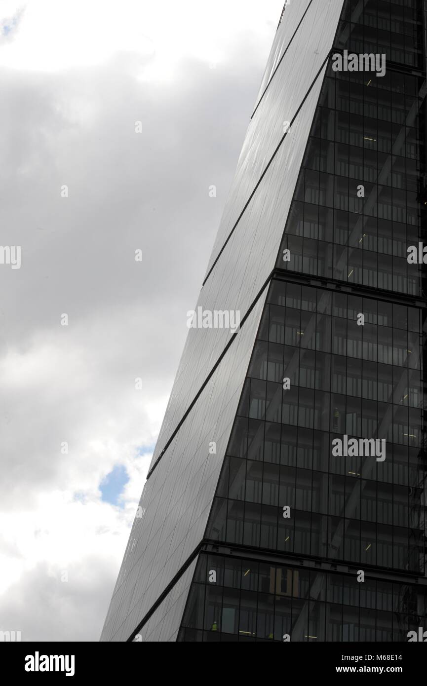 Londra il cielo di raschiatori e dello skyline di modifica Foto Stock