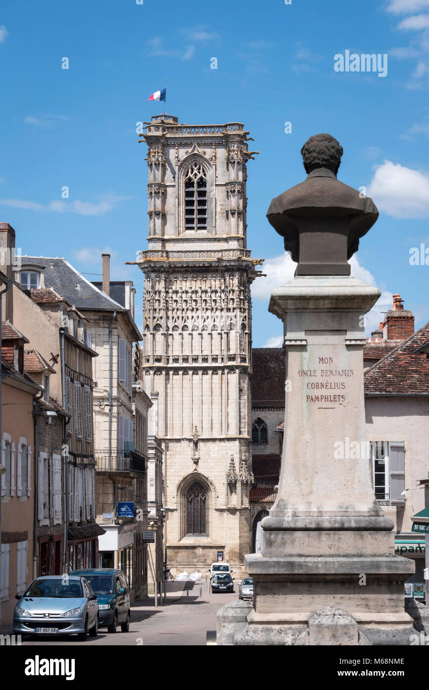 Clamecy Nièvre Yonne Bourgogne-Franche-Comte Francia Foto Stock