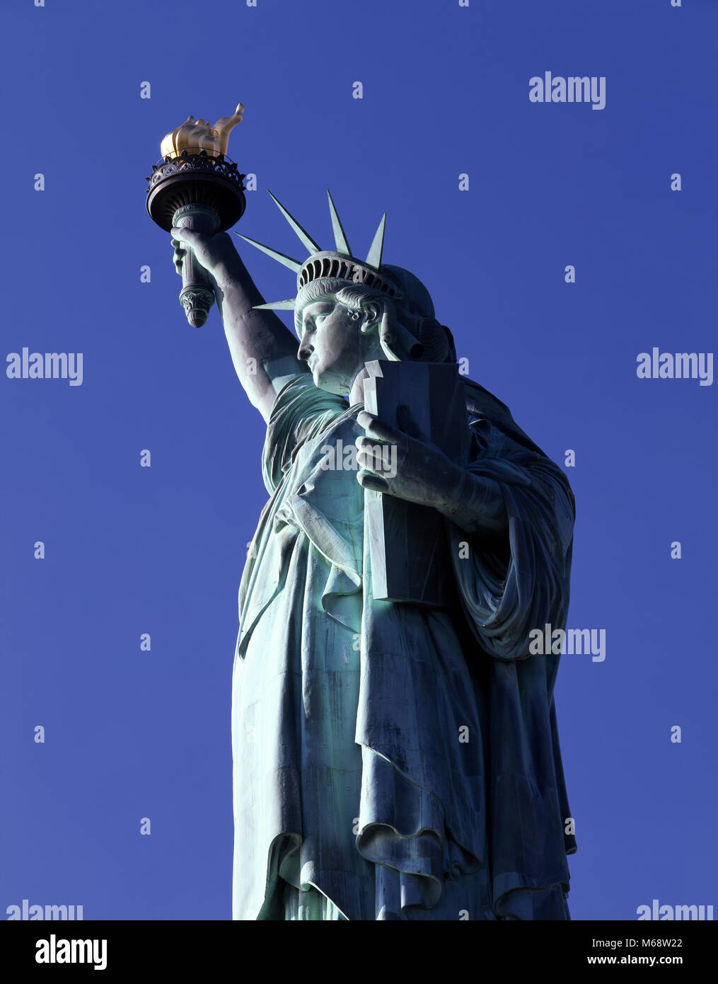 Statua della Libertà New York STATI UNITI D'AMERICA Foto Stock