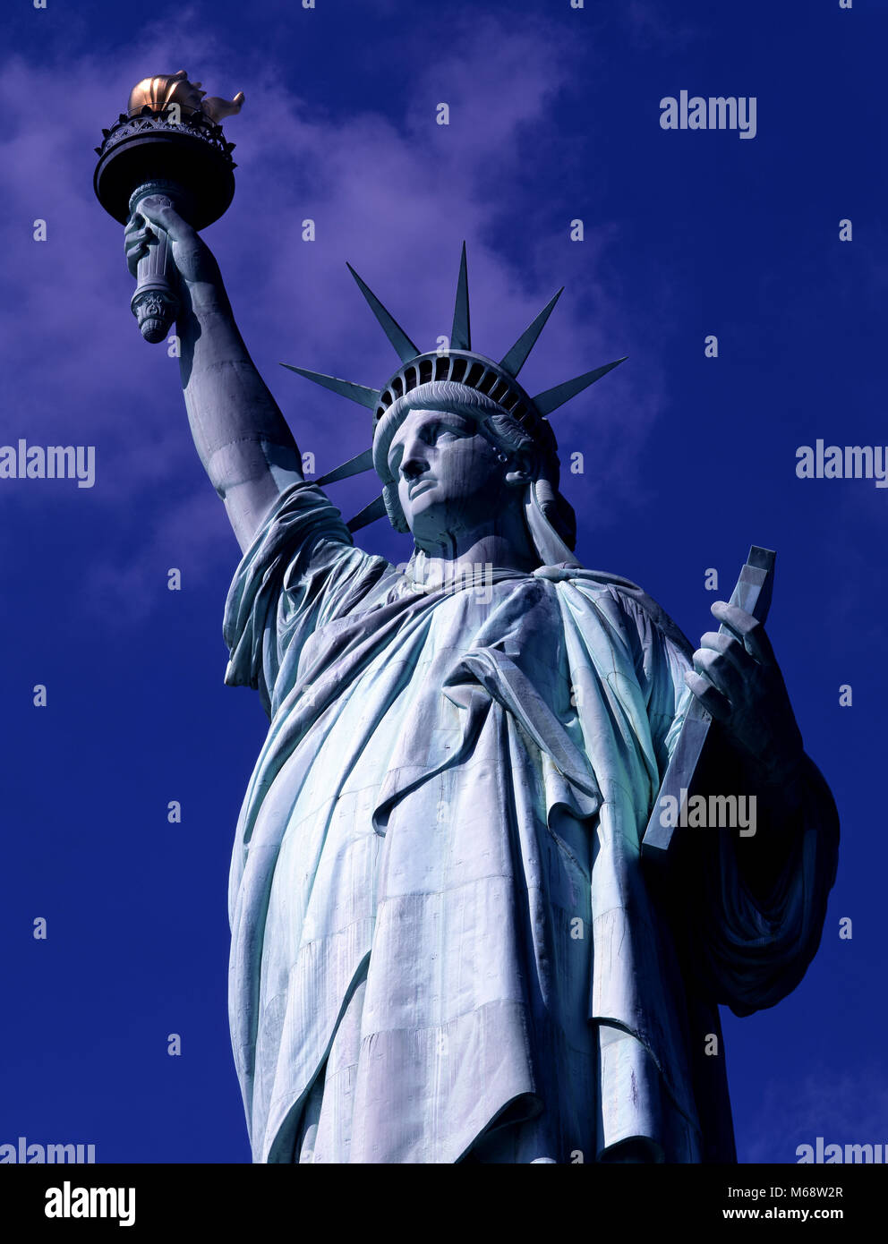 Statua della Libertà New York STATI UNITI D'AMERICA Foto Stock