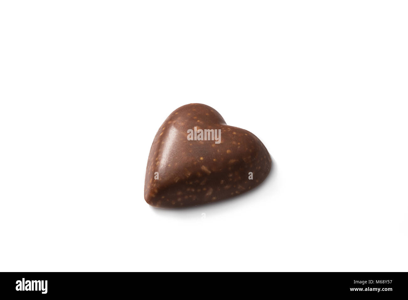 Fatte a mano bio candy isolato su uno sfondo bianco Foto Stock