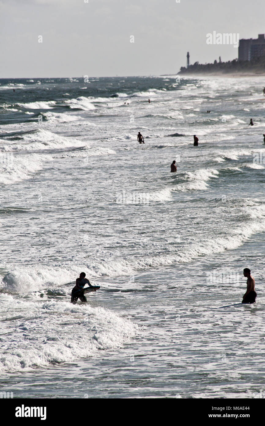 Viste di Deerfield Beach,Florida Foto Stock