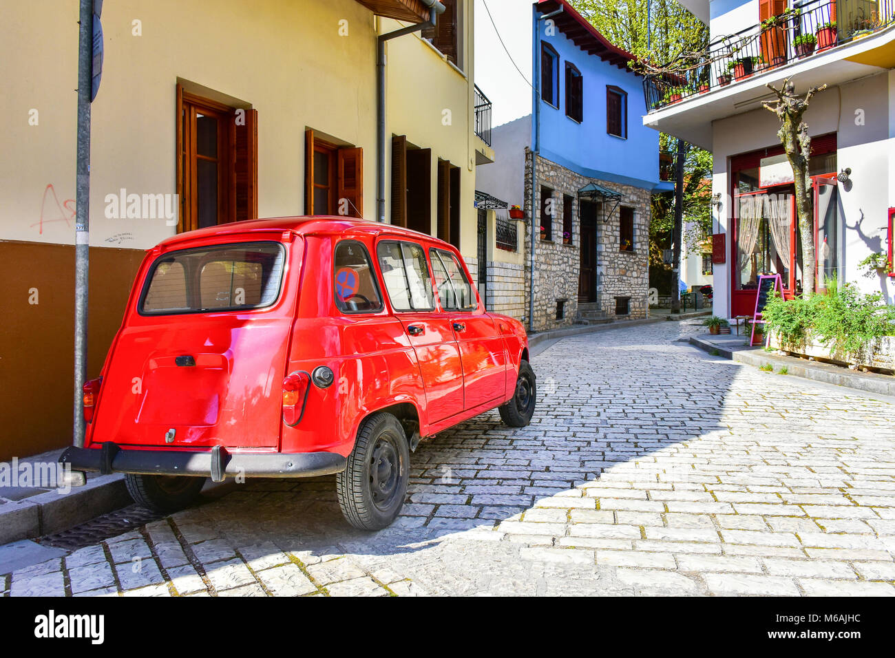 Ioannina Grecia città in Epir (Epiro) Regione Foto Stock