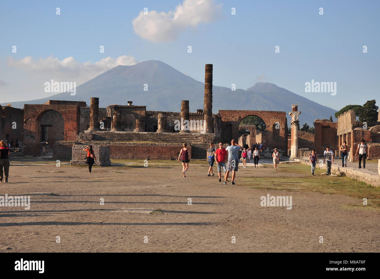 Rovine Di Pompei, Napoli, Italia Foto Stock