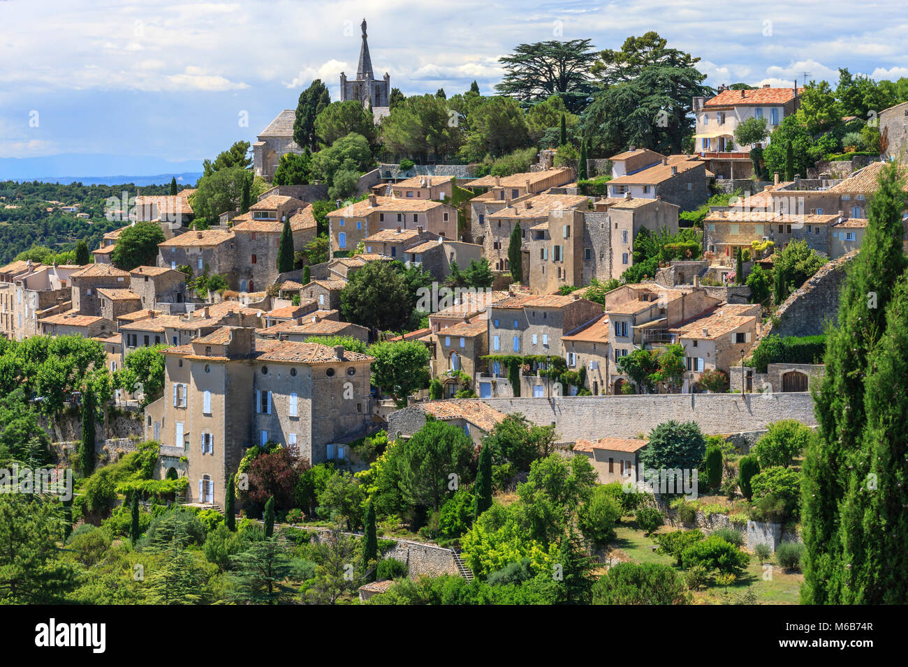 Bonnieux Apt Vaucluse Provenza-Alpi-Costa azzurra Francia Foto Stock