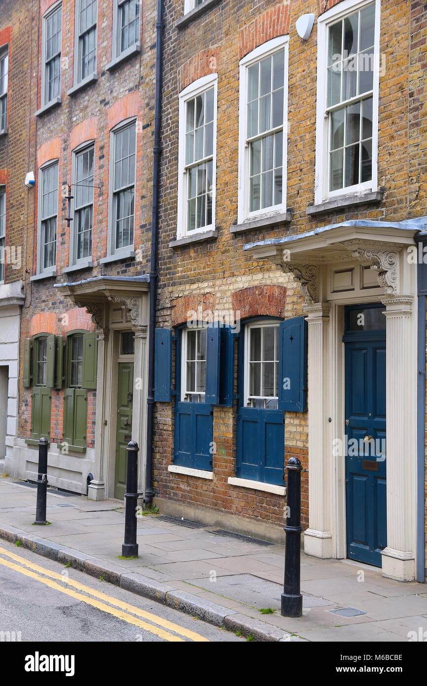 Shoreditch, London Borough of Hackney. Architettura del Regno Unito. Foto Stock