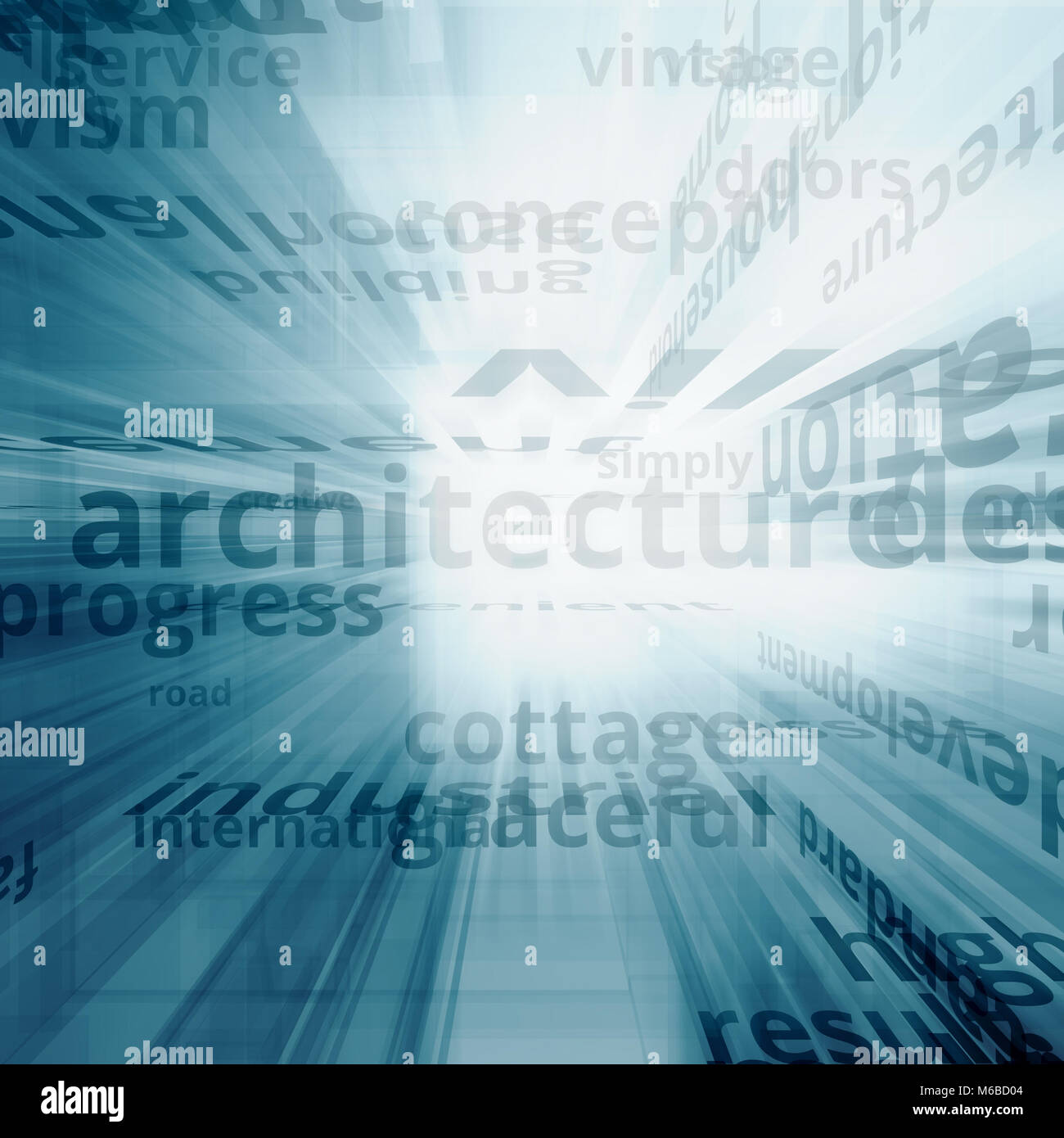 Comunicazione globale il rendering 3D Foto Stock