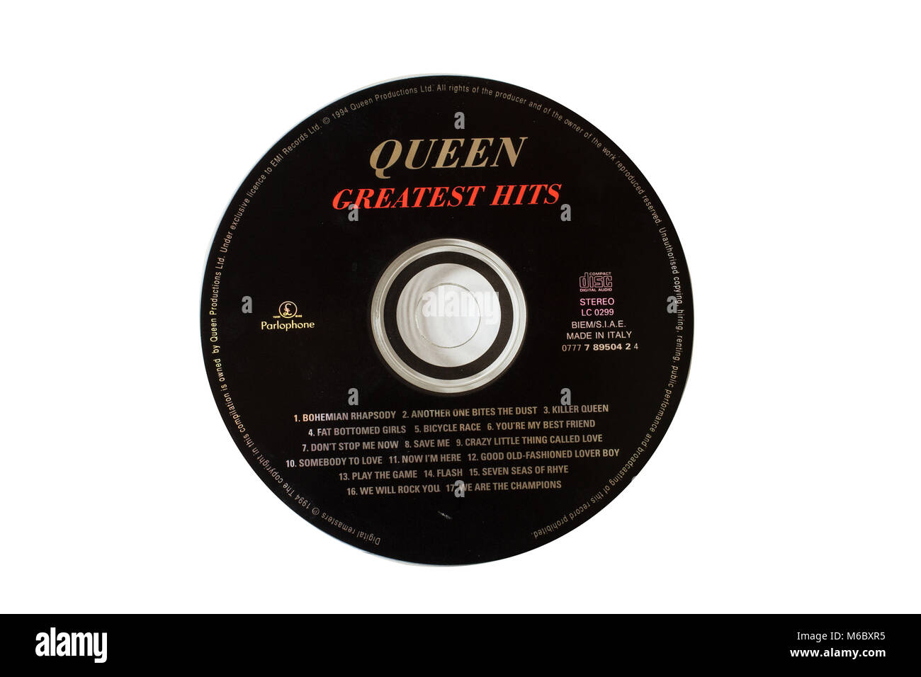Queen Greatest Hits album originale Foto Stock