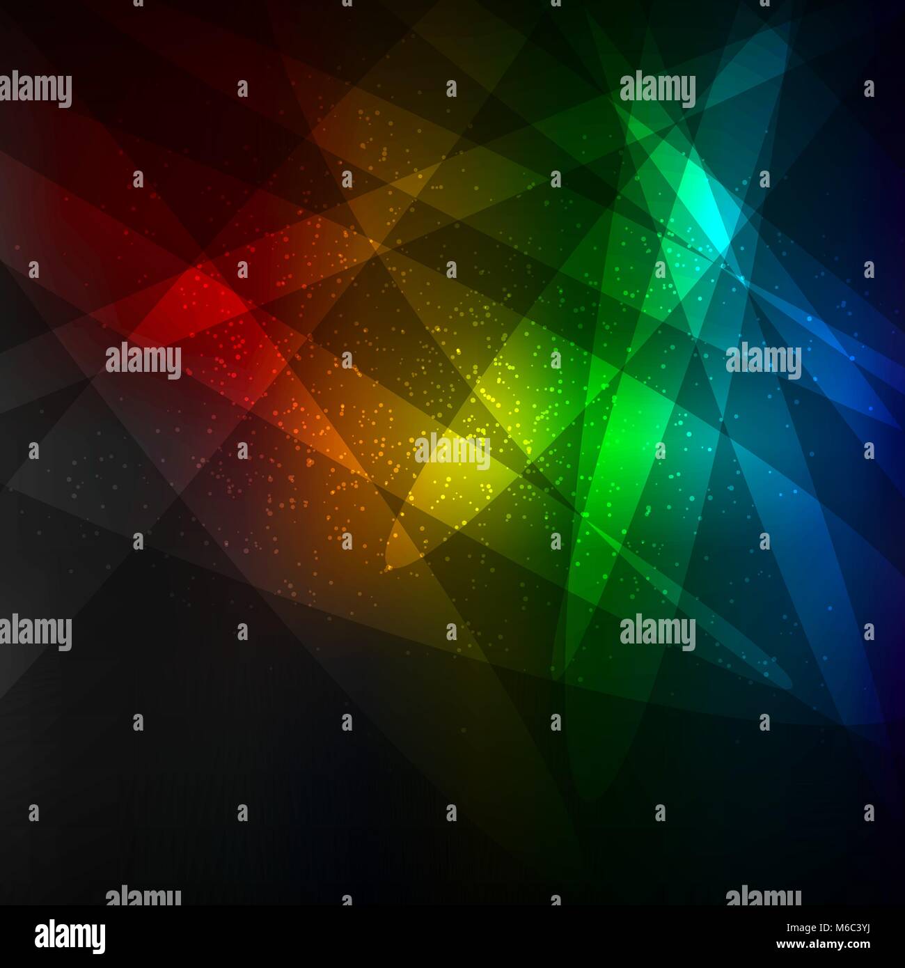 Arcobaleno di colori scuri modello di luci di sfondo. Radianza naturale  illustrazione vettoriale sfondo Immagine e Vettoriale - Alamy