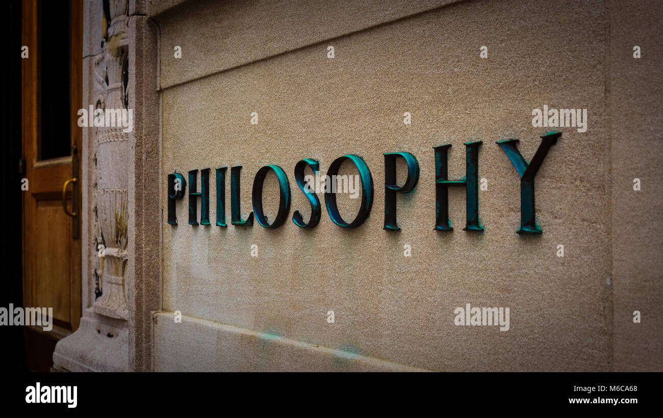 Filosofia Hall, Columbia University di New York City Foto Stock