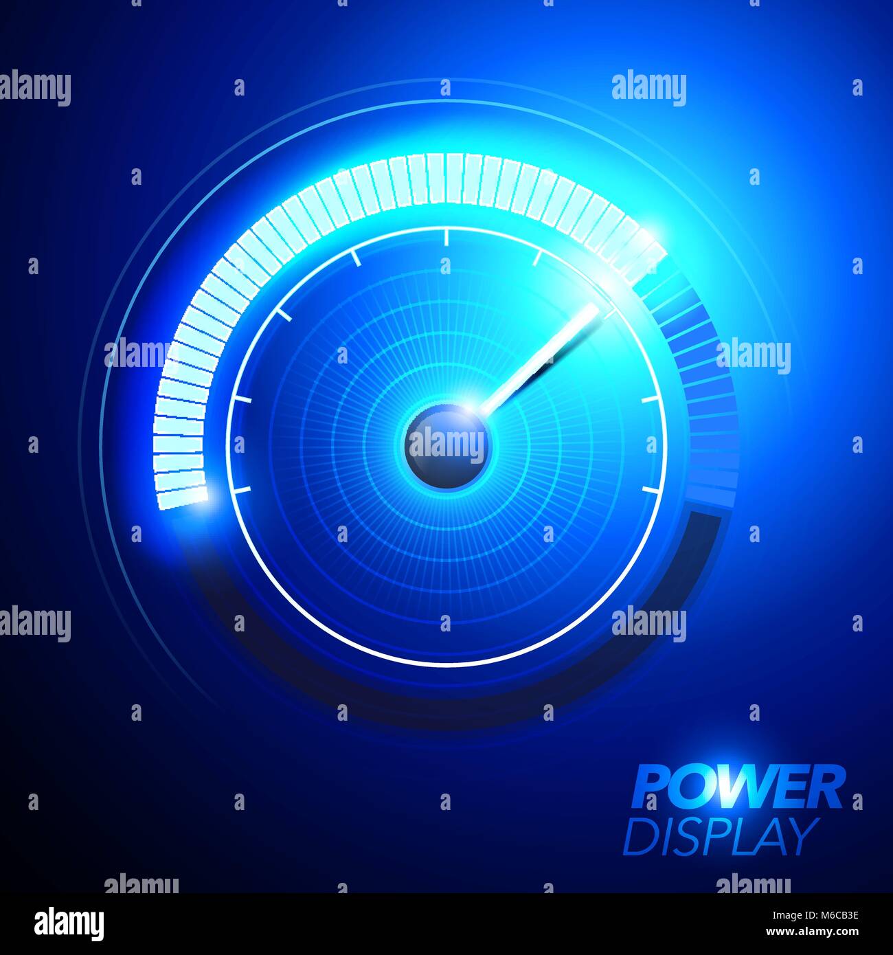 Illustrazione Vettoriale tachimetro auto icona dashboard. Misuratore di velocità fast race technology design pannello di misurazione. Spingendo al limite con fresca energia candelette Illustrazione Vettoriale