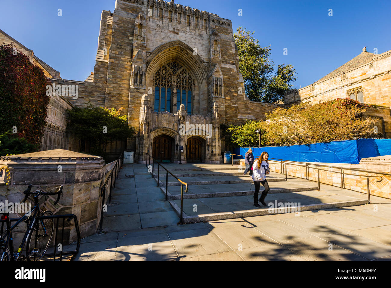 Sterling Memorial Library Yale University   New Haven, Connecticut, Stati Uniti d'America Foto Stock