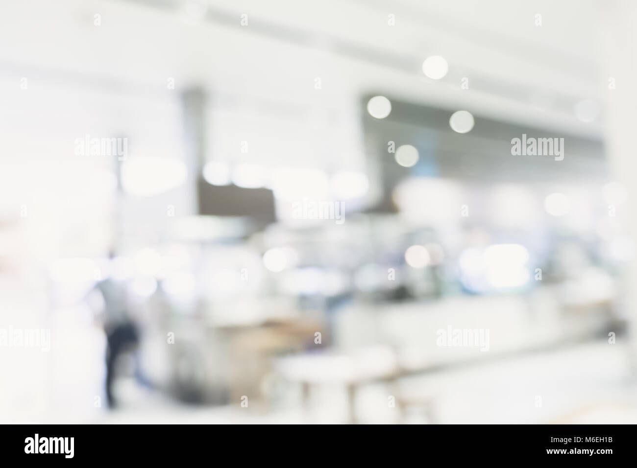 Blur sullo sfondo di paziente attesa per vedere medico all'ospedale ,abstract background. Foto Stock