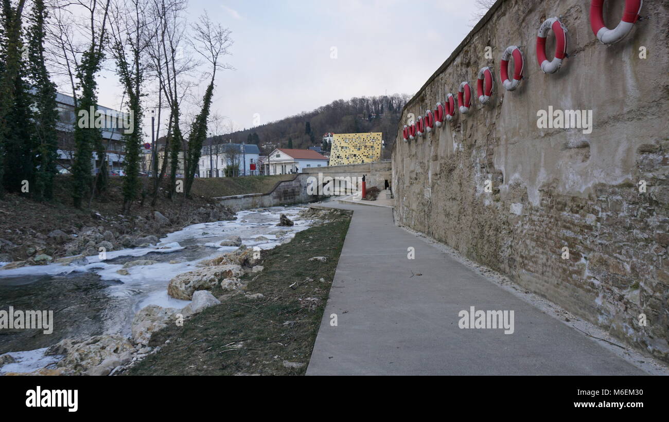 Schwäbisch Gmünd, Ostalbkreis, Josefsbach, Waldstetter Bach Foto Stock