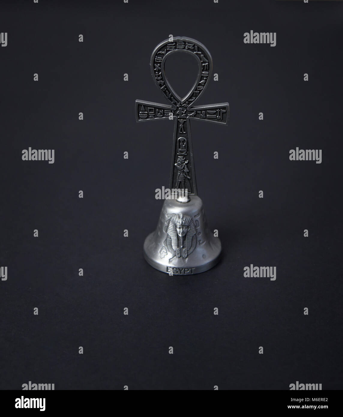 Il ankh (chiave di vita), noto anche come crux ansata (il latino per "croce con un manico') è un antico geroglifico egizio di simbolizzazione ideograph 'lif Foto Stock