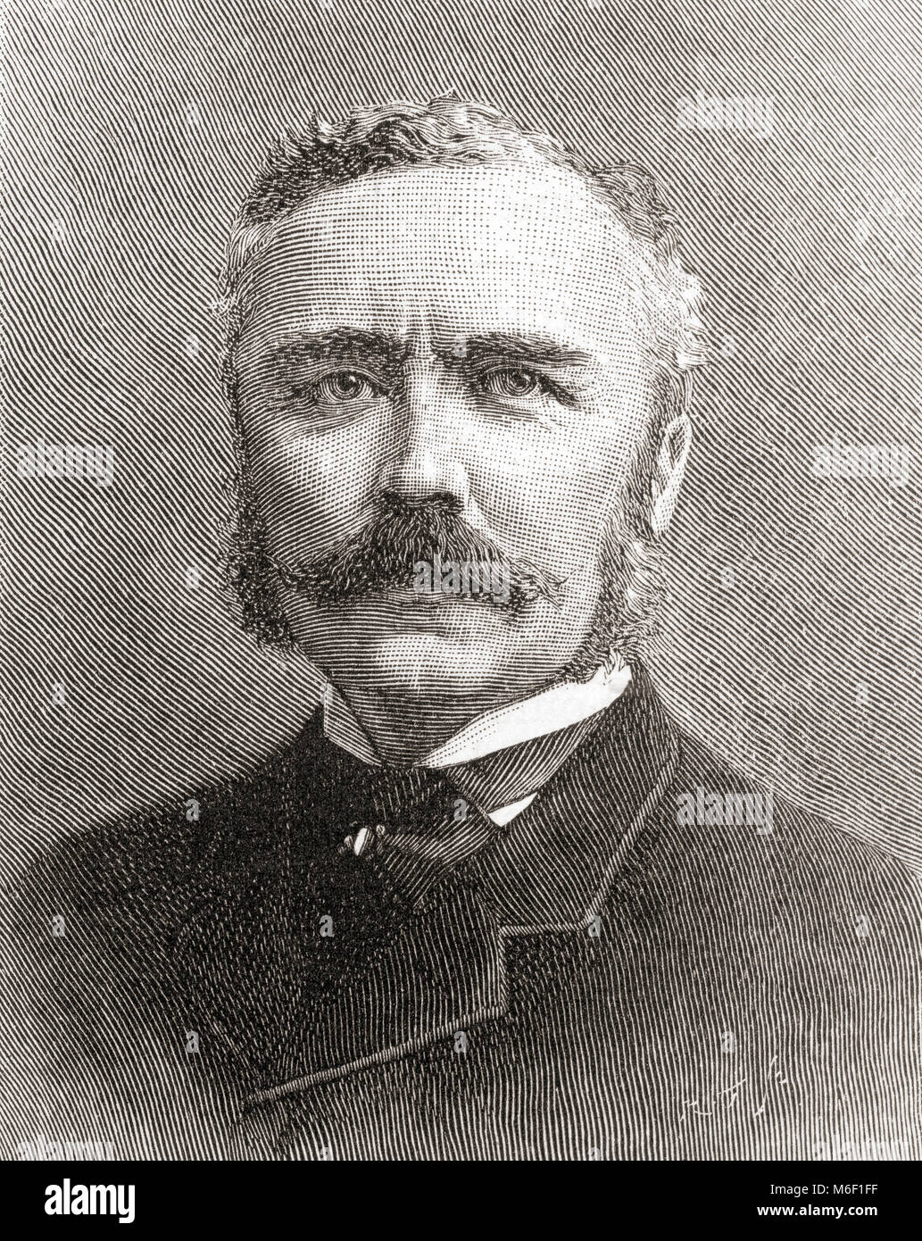 Sir Henry Campbell-Bannerman, 1836 - 1908. Statista inglese del partito liberale e del Primo Ministro del Regno Unito. Da The Strand Magazine, pubblicato da gennaio a giugno 1894. Foto Stock