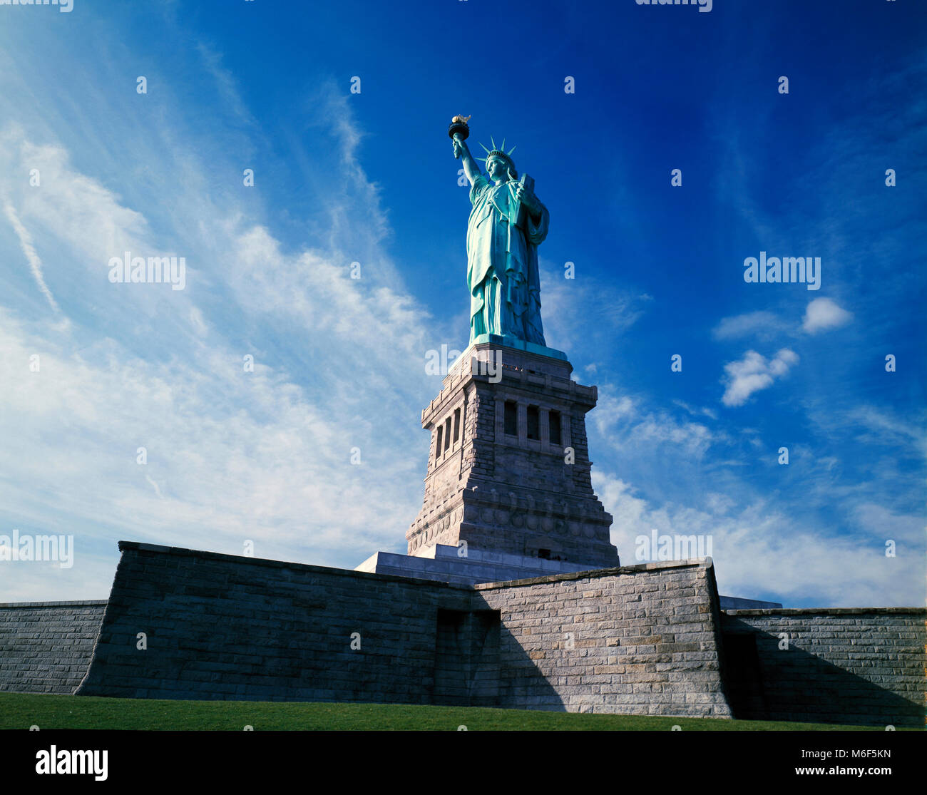 Statua della Libertà, Liberty Island, New York, Stati Uniti d'America Foto Stock