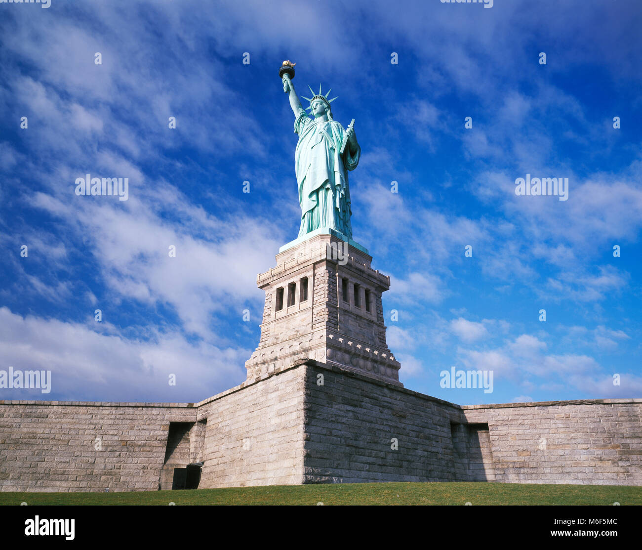 Statua della Libertà, Liberty Island, New York, Stati Uniti d'America Foto Stock