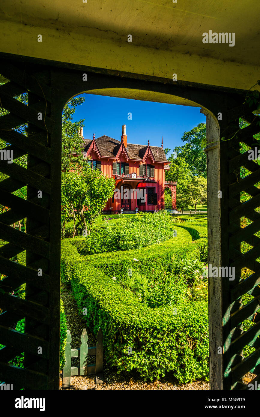 Cottage Roseland   Woodstock, Connecticut, Stati Uniti d'America Foto Stock