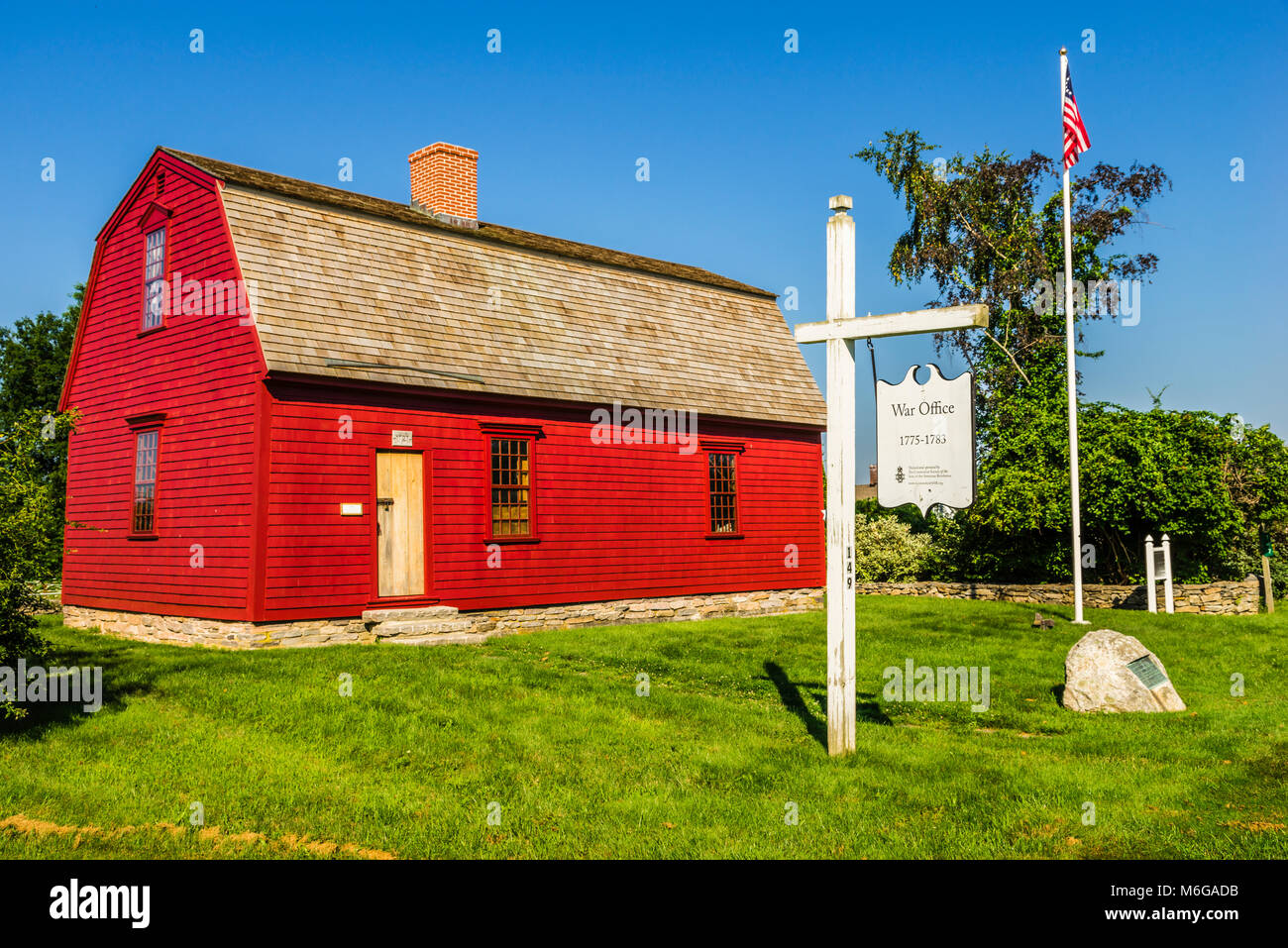 Ufficio di guerra   il Libano, Connecticut, Stati Uniti d'America Foto Stock