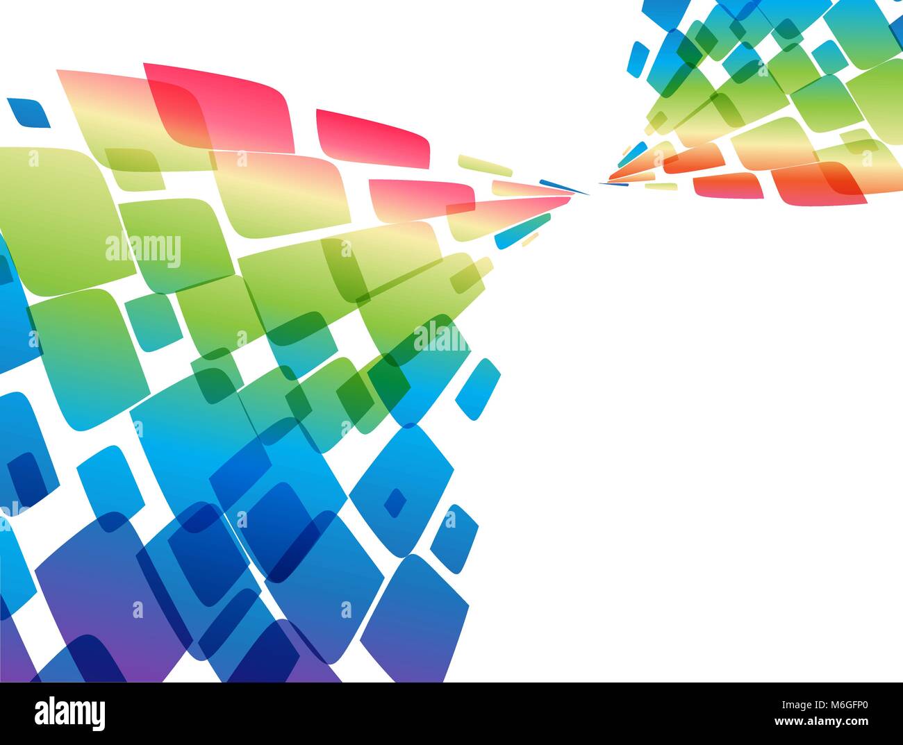 Colorato sfondo astratto, template vettoriale Illustrazione Vettoriale