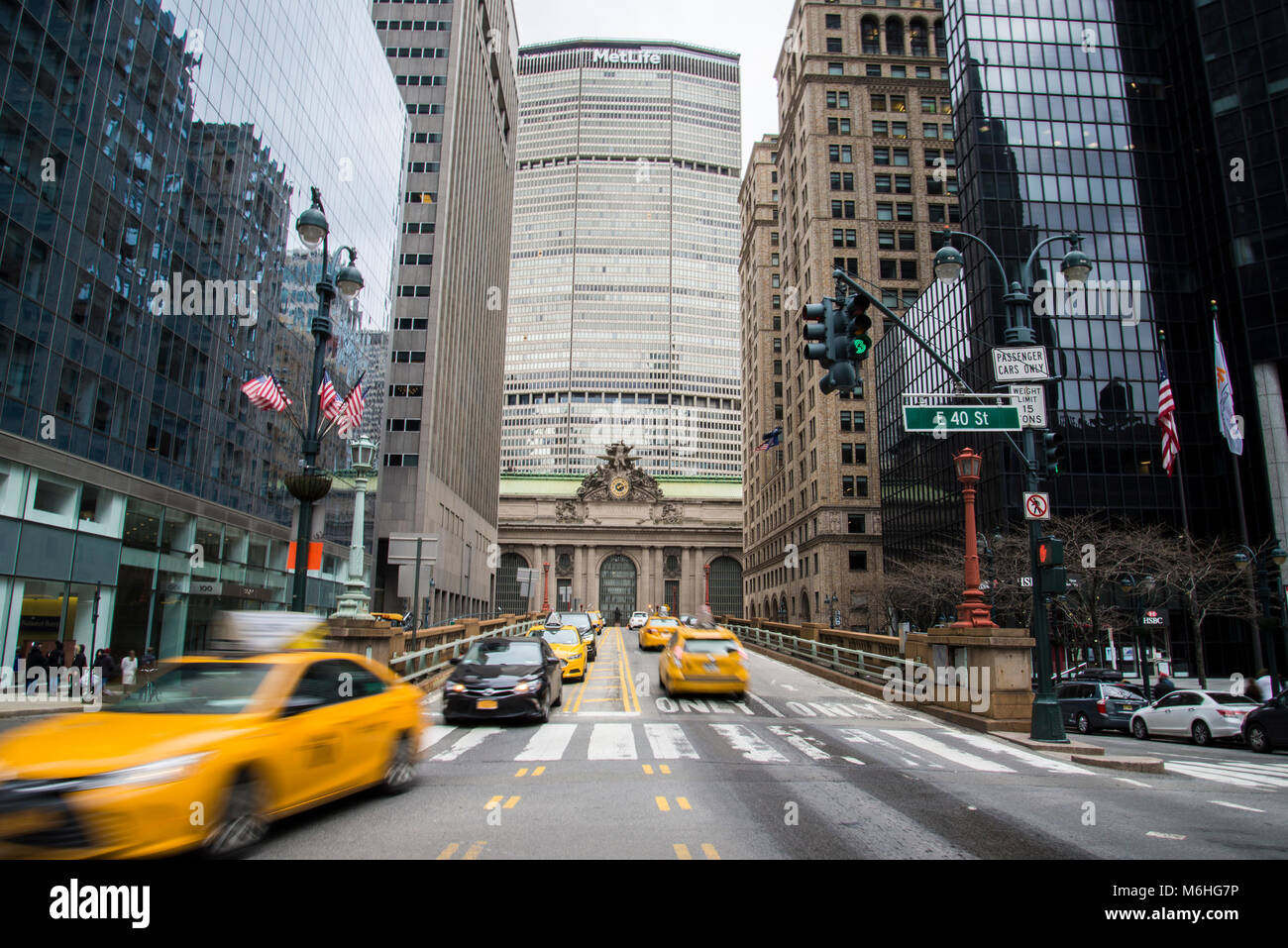 La Grand Central Station Foto Stock
