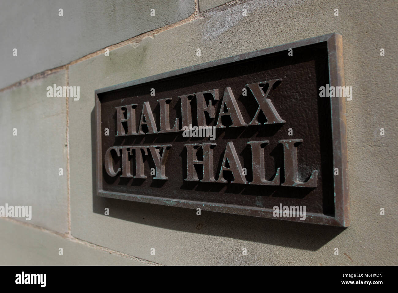 Municipio di Halifax, N.S., Marzo 02, 2018. Foto Stock