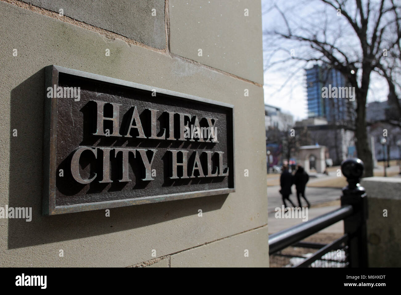 Municipio di Halifax, N.S., Marzo 02, 2018. Foto Stock