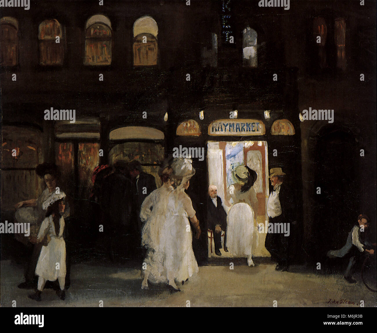 Haymarket, Sloan, Giovanni, 1907. Foto Stock