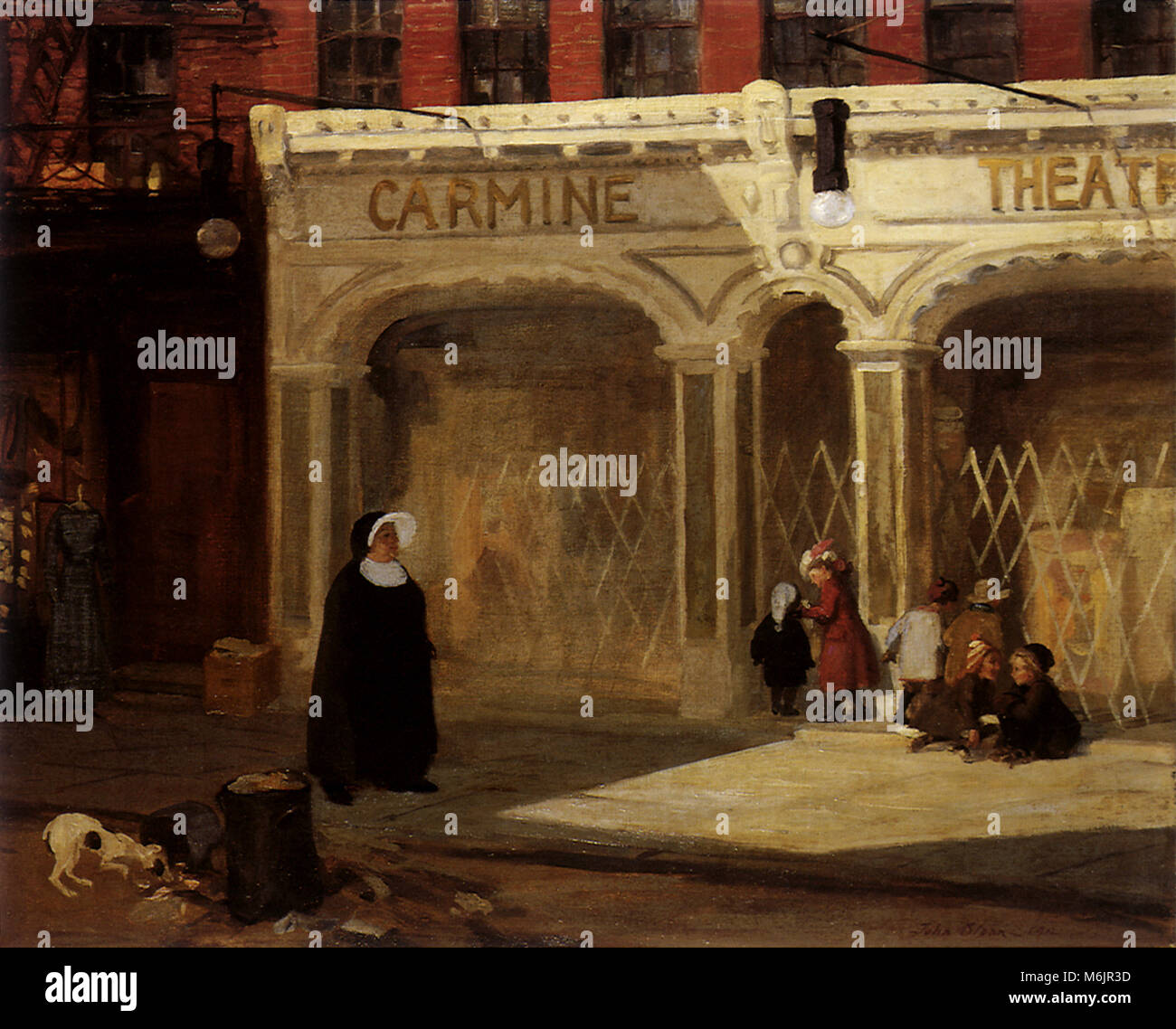 Teatro del Carmine, Sloan, Giovanni, 1912. Foto Stock