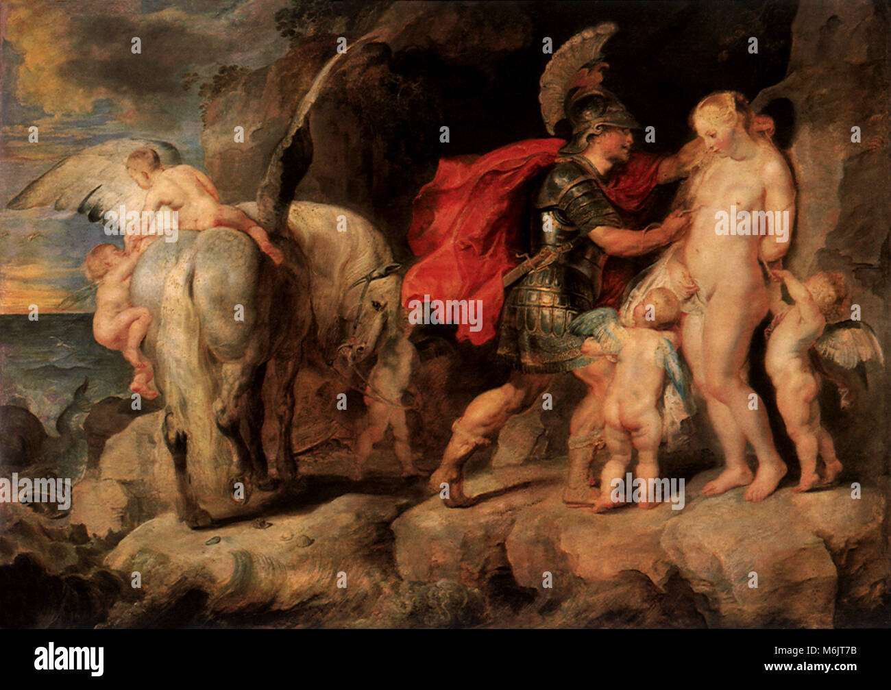 Perseo liberare Andromeda, Rubens, Pietro Paolo, 1622. Foto Stock