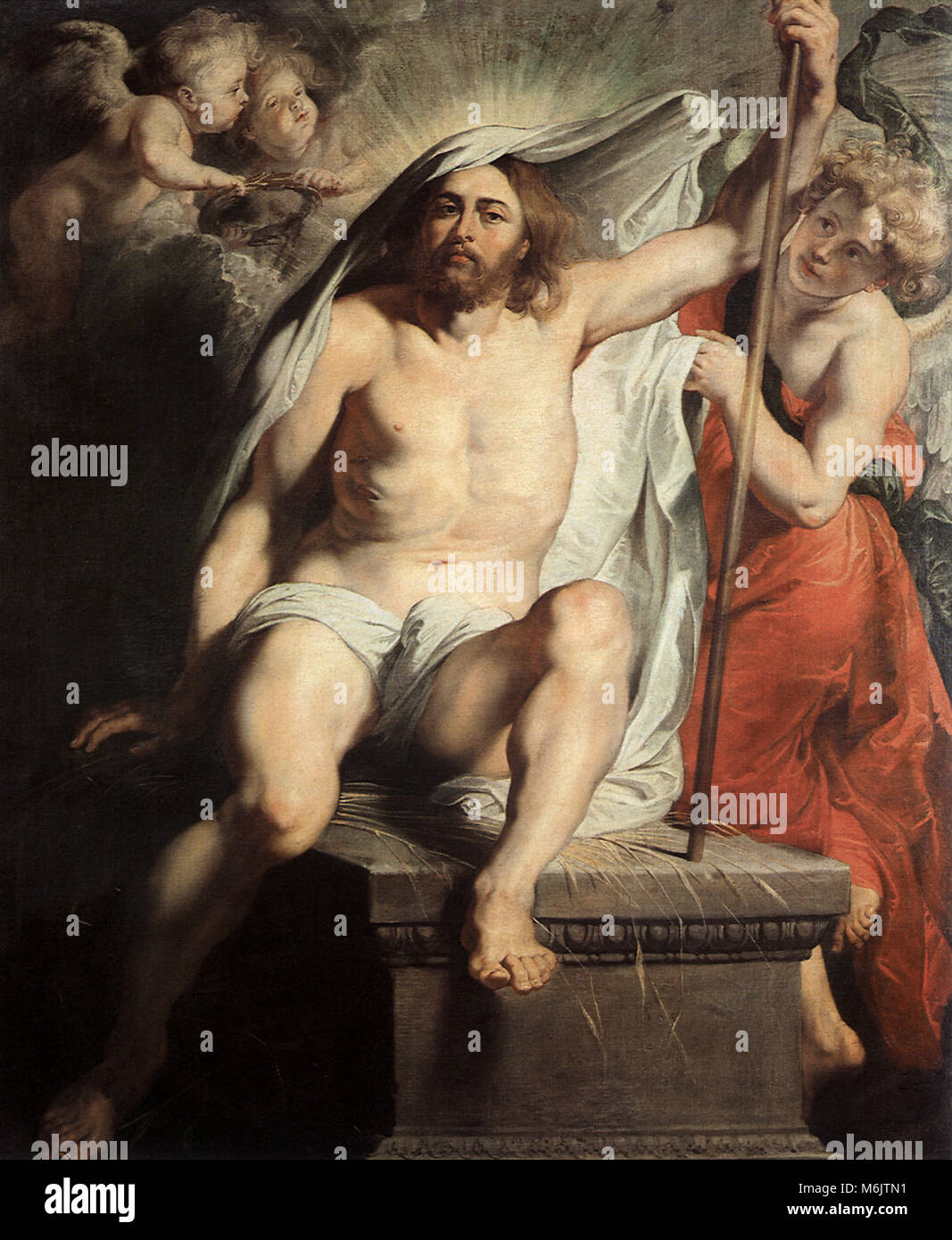 Cristo risorto, Rubens, Pietro Paolo, 1616. Foto Stock