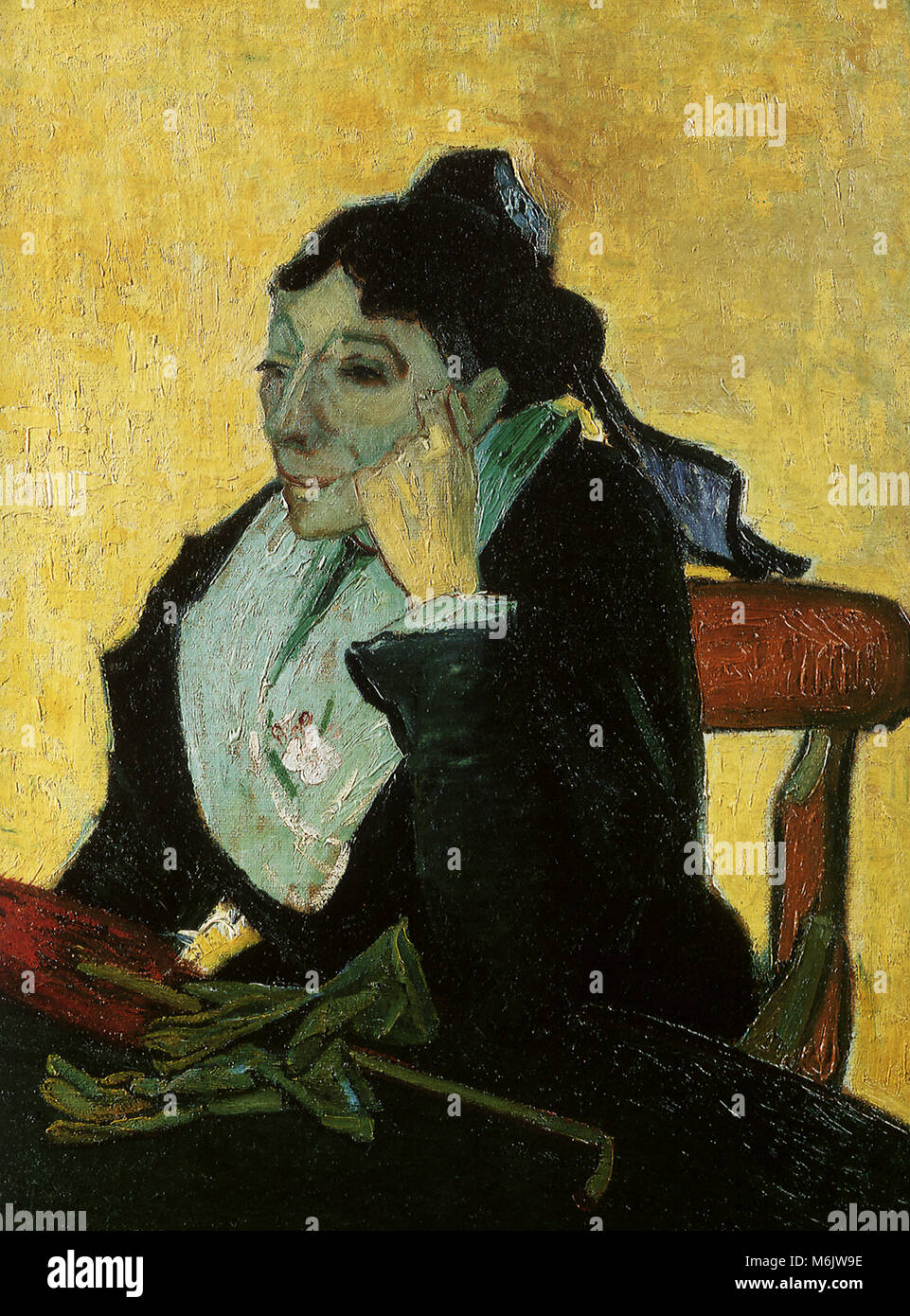 L'Arlesienne, Van Gogh, Vincent Willem, 1888. Foto Stock
