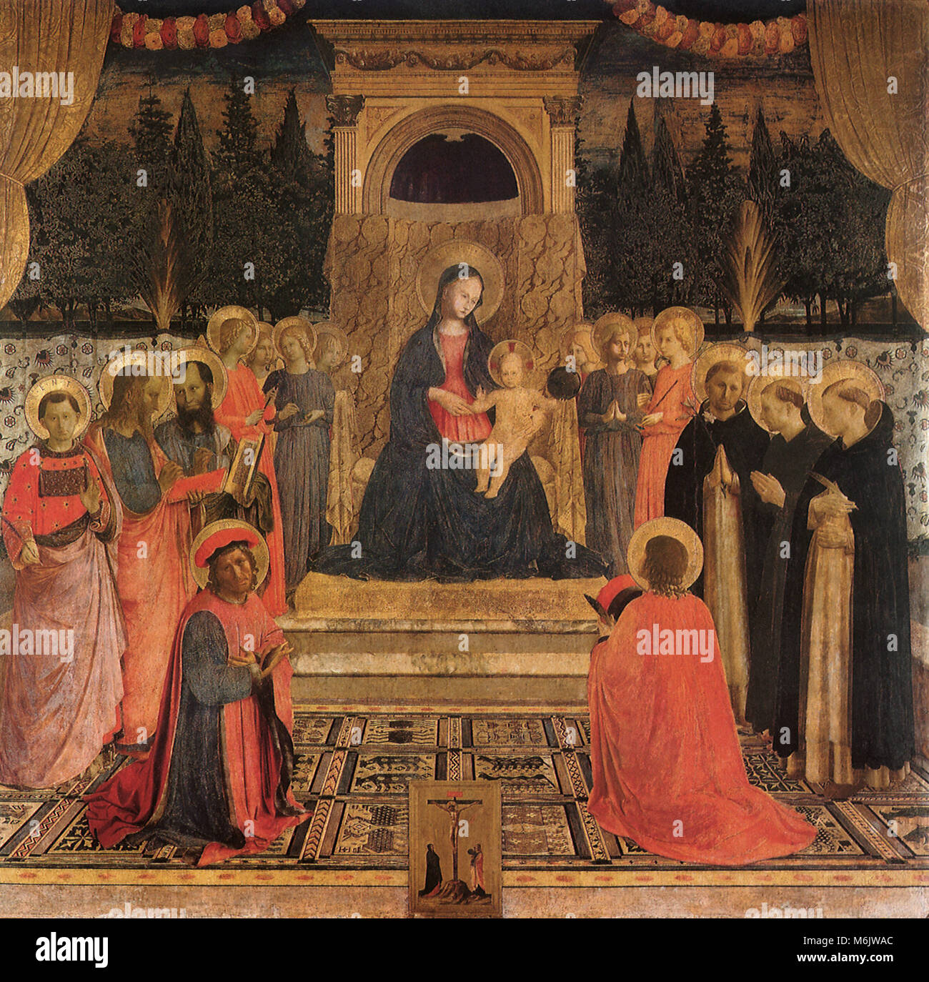 San Marco pala, Angelico, Fra, 1439. Foto Stock